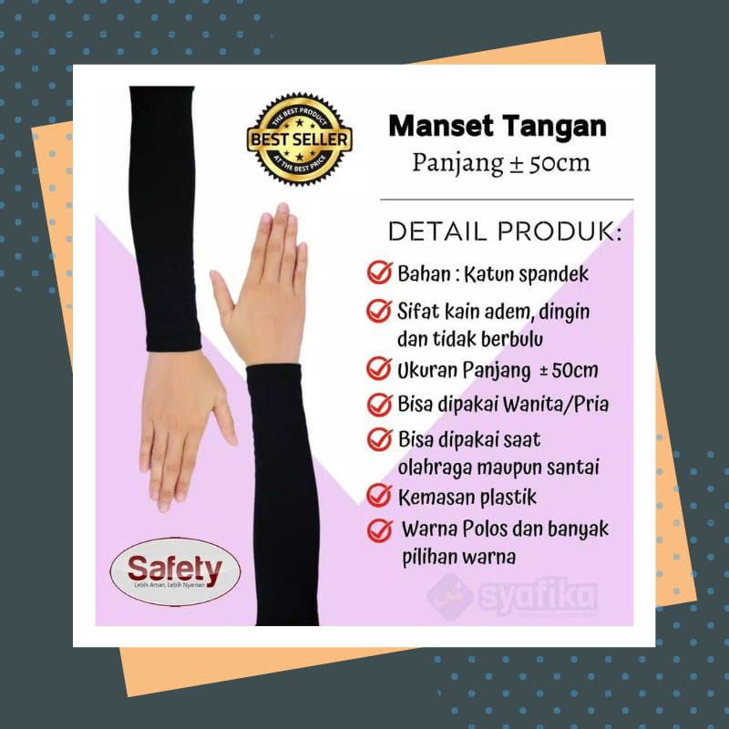 Manset Tangan Spandek Premium || Handsock Spandek Premium