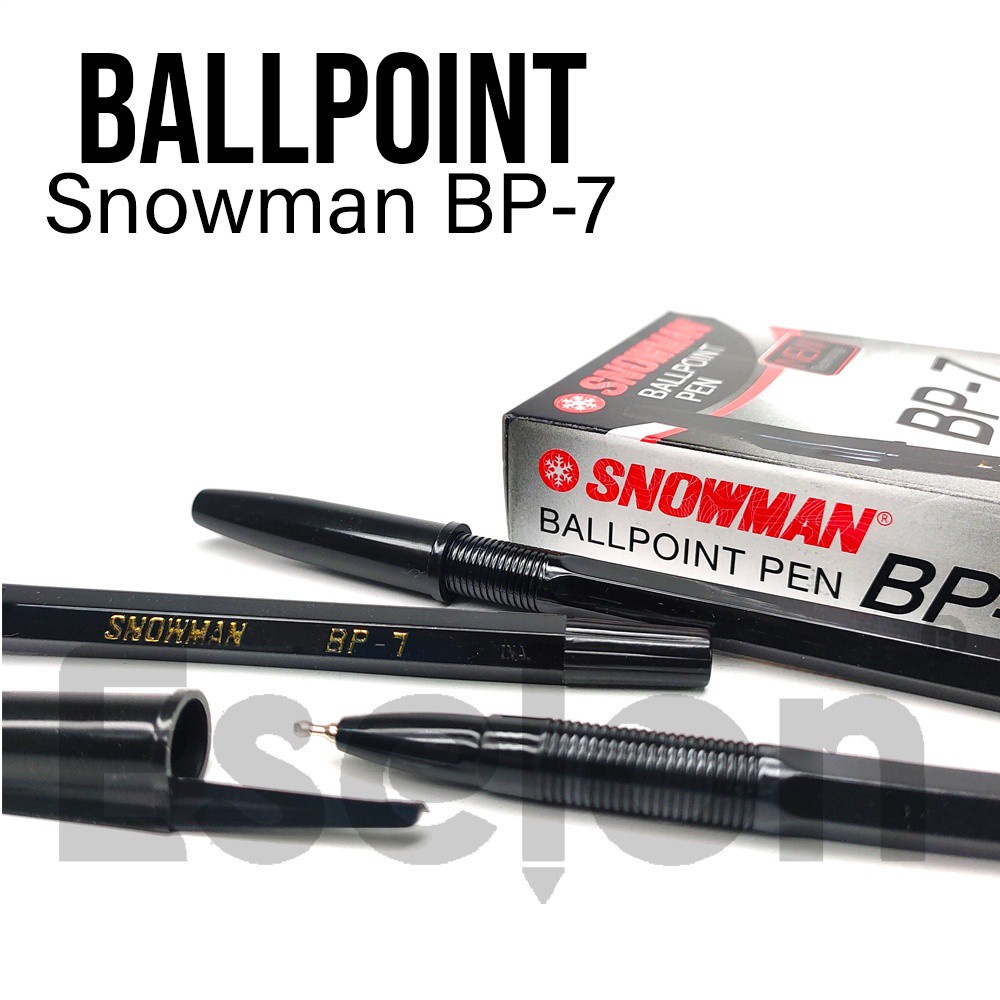 

Pulpen Snowman BP-7 12pcs