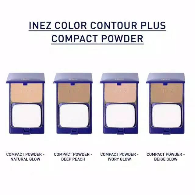 Inez Compact Powder | Precious Powdery Cake | Satin Smooth Face Powder