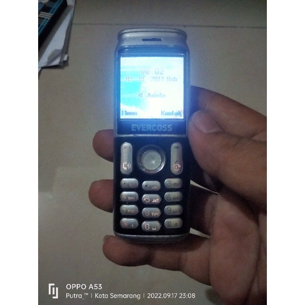 Evercoss L8C HP Pulpen Bahan Normal Original Langka Jadul Mulus