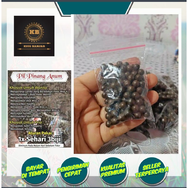 

Pil pinang anum - pil pinang muda -herbal perapat wanita
