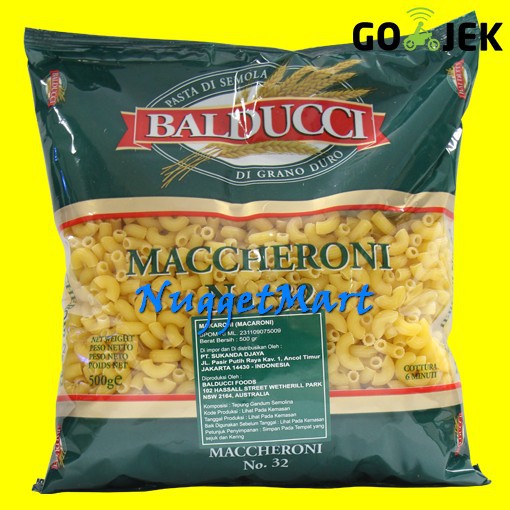 

BALDUCCI MACCHERONI 500 GR