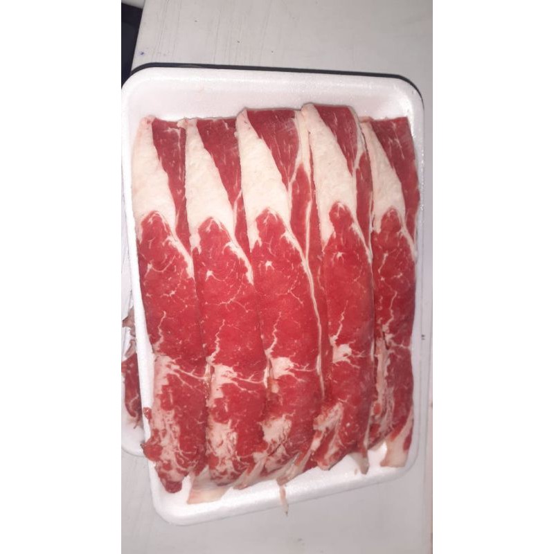 Daging sapi slice tipis Yoshinoya AUS Yakiniku impor | Shopee Indonesia