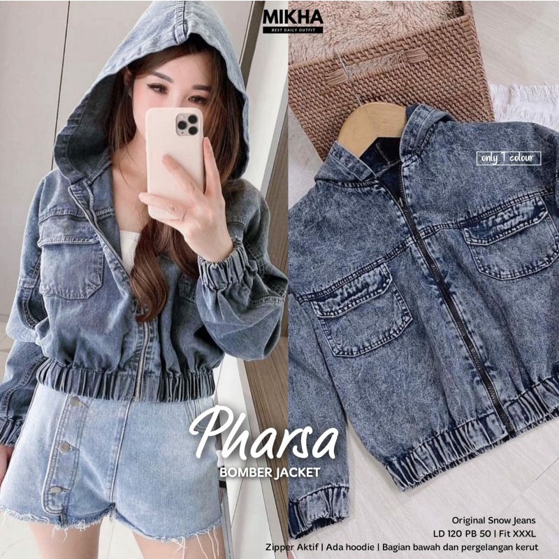 (NEW) JACKET JEANS WANITA / JACKET JEANS OVERSIZE / JACKET WANITA KEKINIAN