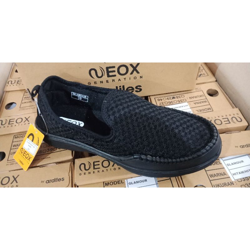 sepatu neox by ardiles GLAMOUR (37-40) sepatu slip on wanita