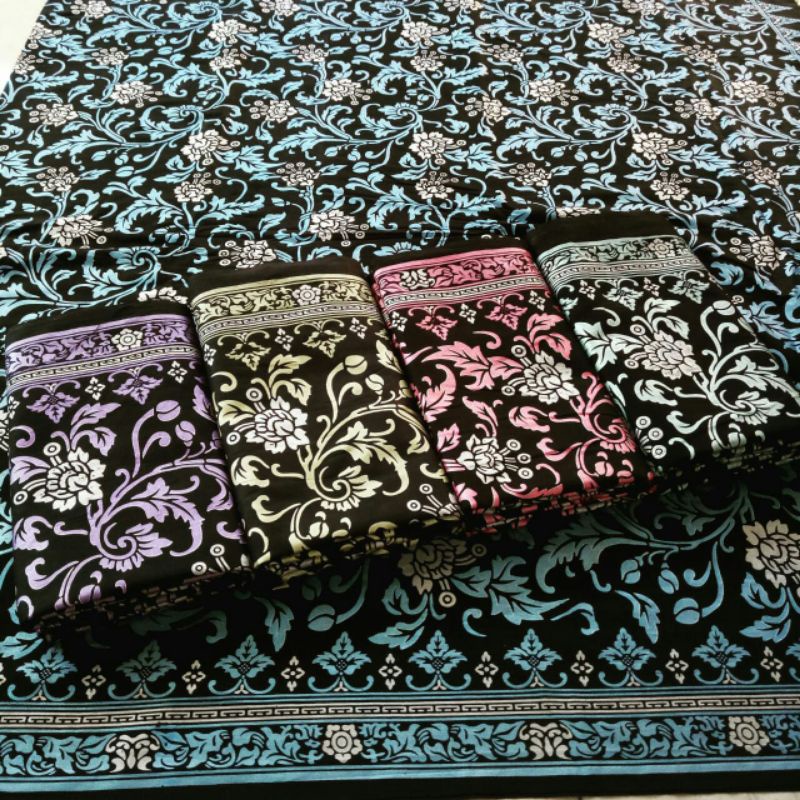 Ad Kain Batik Printing & Embos Seragam Bridesmaid Tradisional Kaen Kain batik Sogan Fashion wanita