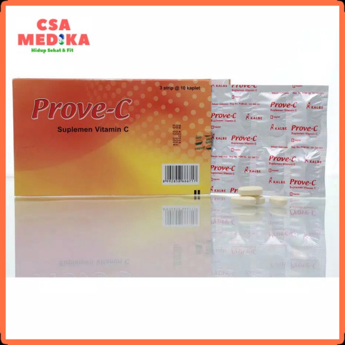Kalbe Prove-C Suplemen Vitamin C 30 Tablet