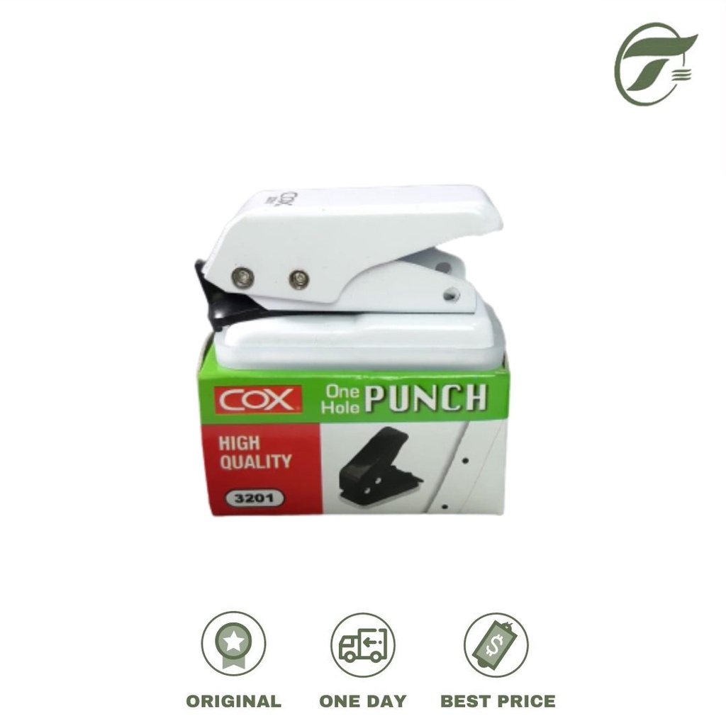 

PUNCH ONE HOLE 3201 COX