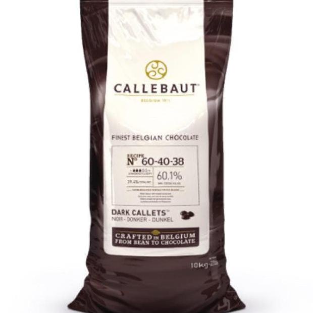 CALLEBAUT Dark Noir Chocolate Callets Couverture 60% 500g