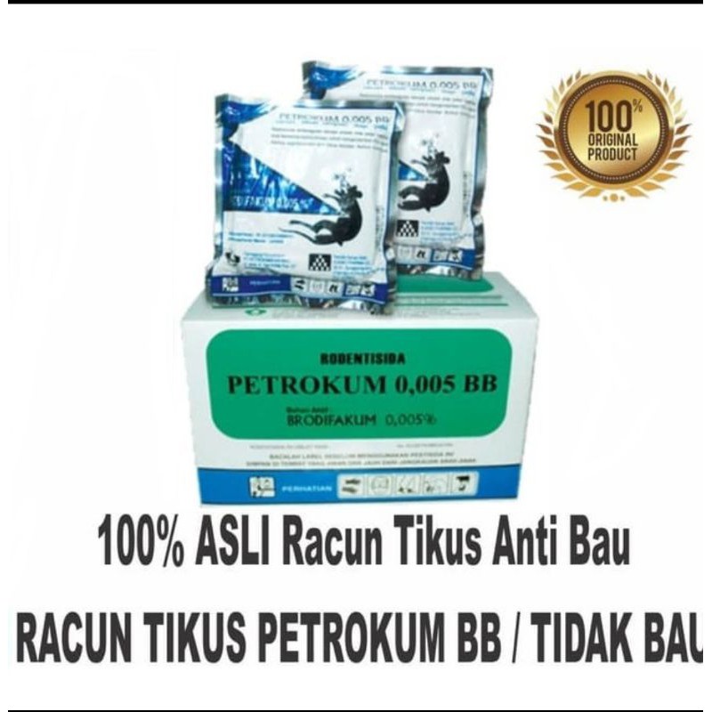 RACUN TIKUS ANTI BAU RACUN TIKUS PETROKUM BB/TIDAK BAU