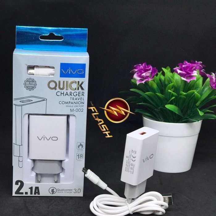 Charger Fast Charging Quick 2.1A  Charger Micro usb xiaomi, oppo, samsung, vivo quick M002 [PM]