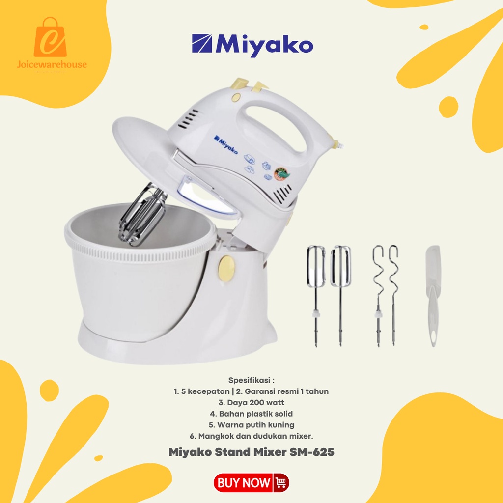 Miyako Stand Mixer SM-625