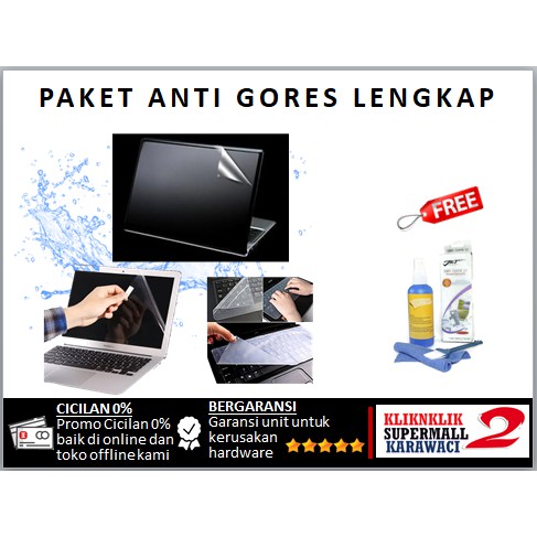 PAKET ANTIGORES LAYAR PLUS LAMINATING BERGARANSI (Incl.Order Laptop)