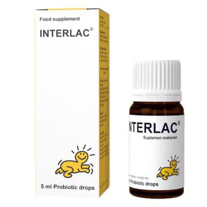 Interlac Probiotik Drops 5ml Probiotic BioGaia