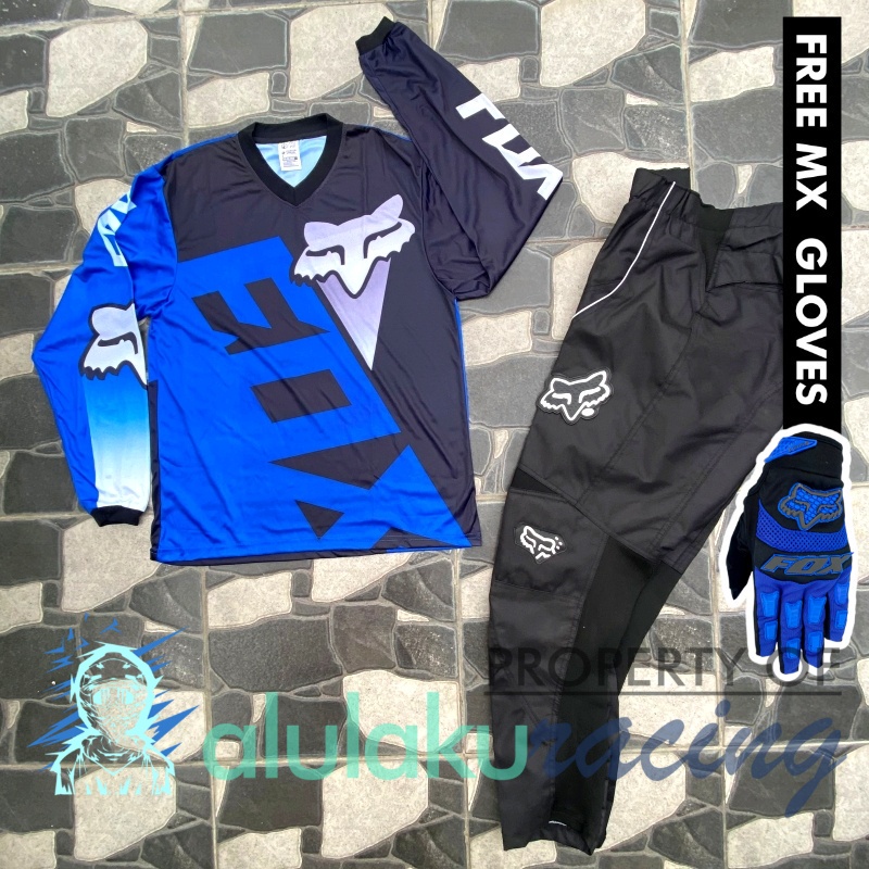 Jersey &amp; Celana MX Trail Motocross - Paket Bundling FOCT0601-F46