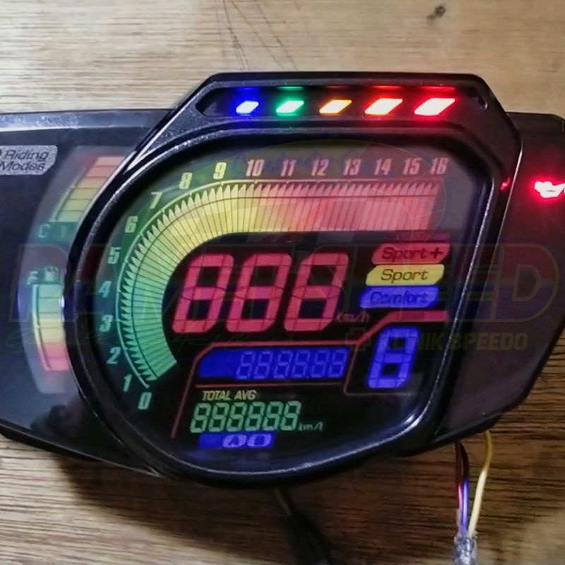 Stiker custom speedometer Honda CBR250RR