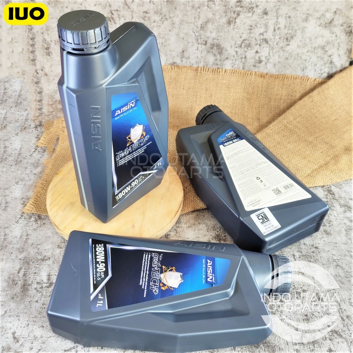 Oli Transmisi Manual 80W 90 API GL-5 AISIN Gear Oil 1Ltr