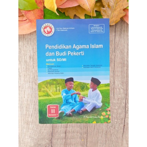 ORI buku PR pendidikan agama Islam dan Budi pekerti k13 untuk SD kelas 2 semester 1 penerbit intan p