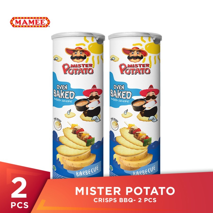 

Mister Potato Baked Crisps BBQ - 2 pcs