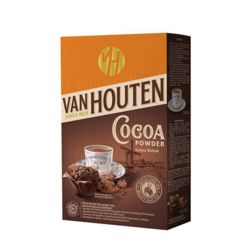 

Van Houten Cocoa Powder 180gr/Bubuk Coklat/kakao bubuk