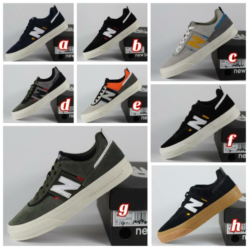SEPATU new balance numeric suede kulit