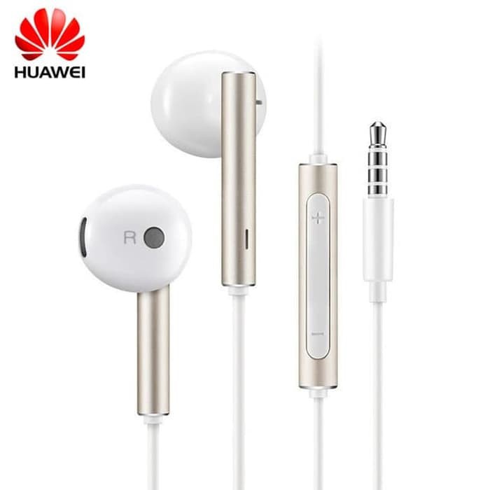 Original Huawei AM116 Metallic Bass Headset Earpod Crystal Clear Audio