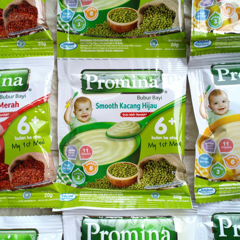 Bubur Bayi Promina Sachet / Promina Sachet Shopee ...