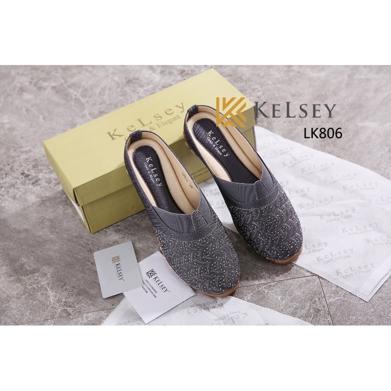 (GRATIS ALAS KAKI) NICOLE SANDAL SLIP ON KELSEY LK806