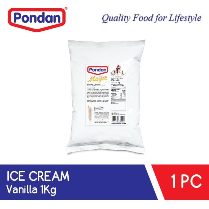 

Pondan Ice Cream Vanilla (bulky)