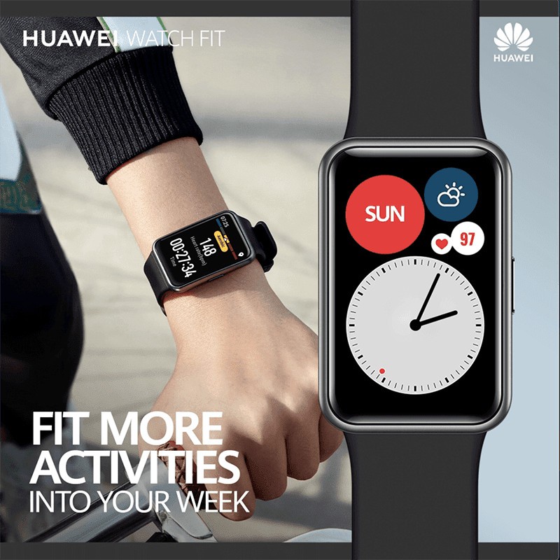 HUAWEI Watch FIT Smart Watch Quick-Workout - HUAWEI WATCH FIT