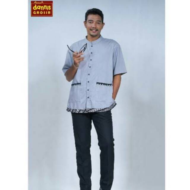 DANNIS SARIMBIT D'MONOCROME BAJU KOKO / ATASAN MUSLIM PRIA DEWASA
