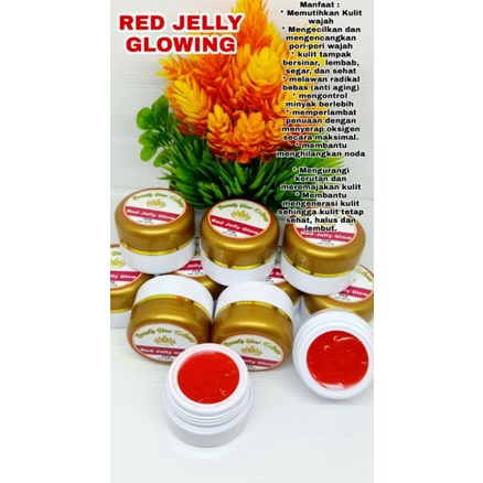 RED JELLY GLOWING BEAUTY GLOW FARMA ORI