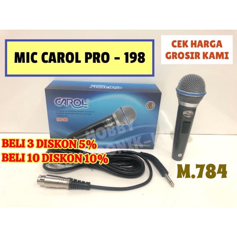 MIC CAROL PRO 198