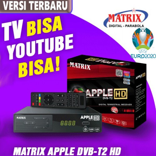 MATRIX SET TOP BOX DIGITAL DVBT2 YOUTUBE APPLE DAN BURGER