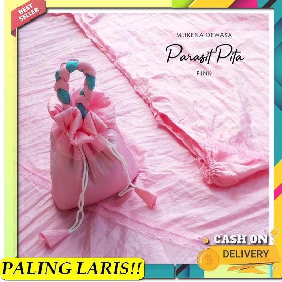 [Kode 76] Mukena Rayon Premium Terbaru Mukenah Dewasa Jumbo Motif Lucu Mukena Bali Tasik - Mukena De