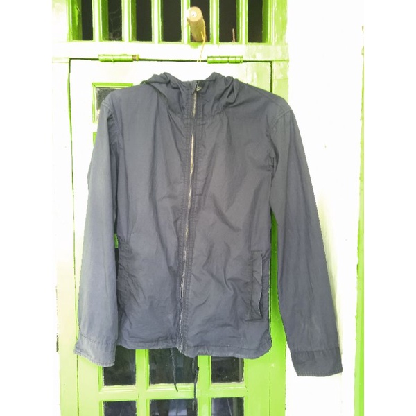 jaket parka uniqlo second