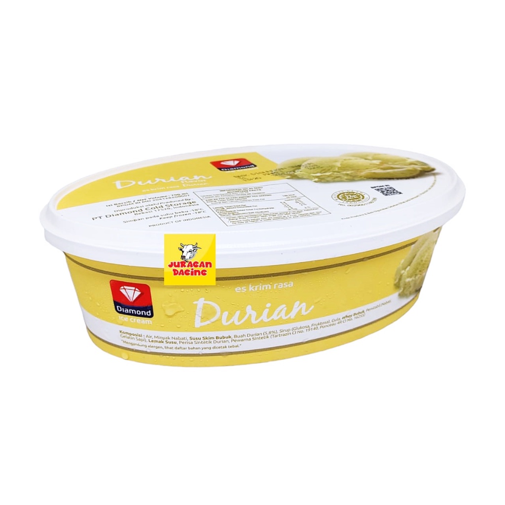 

Diamond Ice Cream Durian 700ml