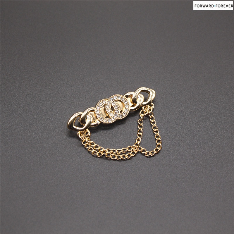 Vintage fashion scarf buckle ladies brooch M70005