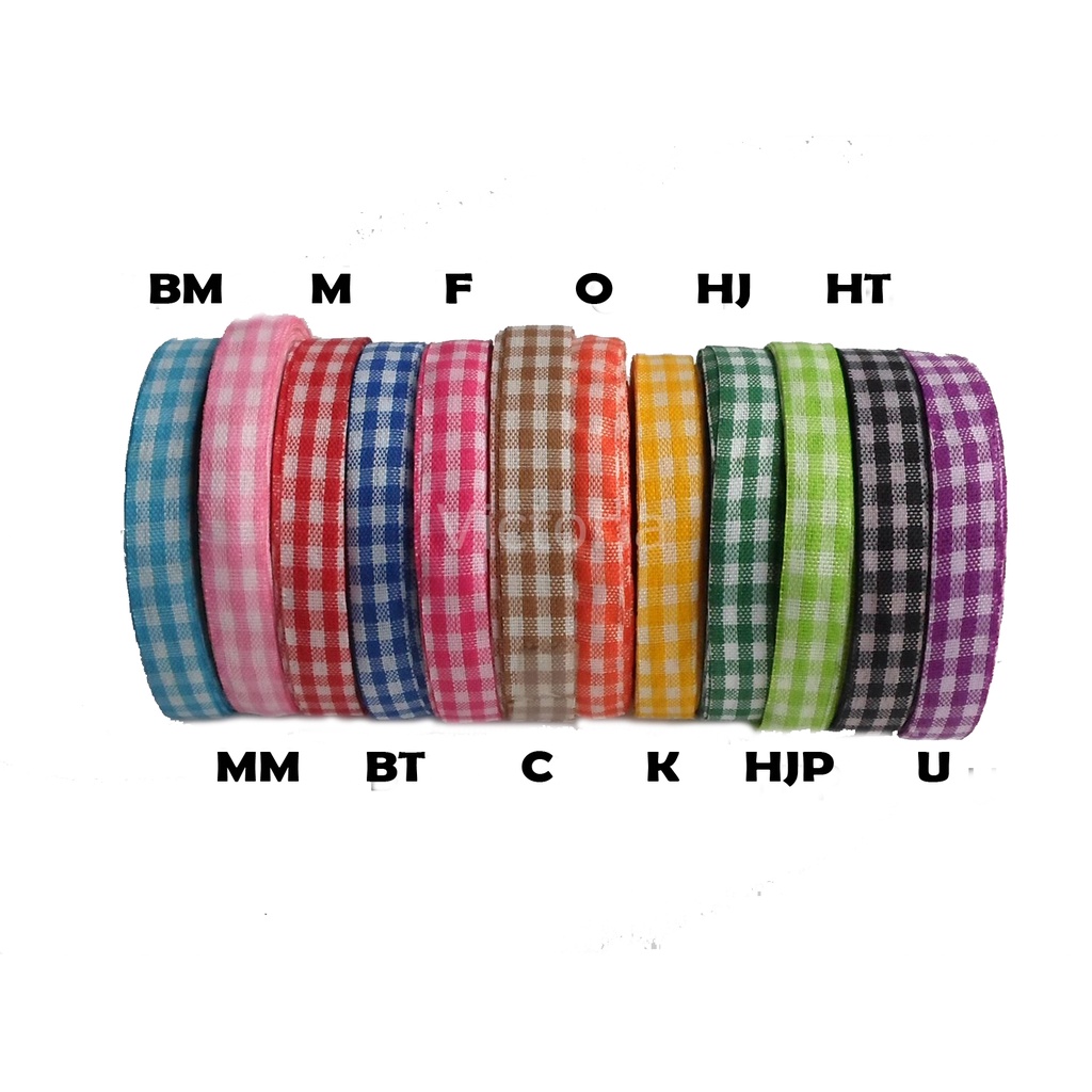 Pita Kotak Kain 1,2 cm (1 roll)