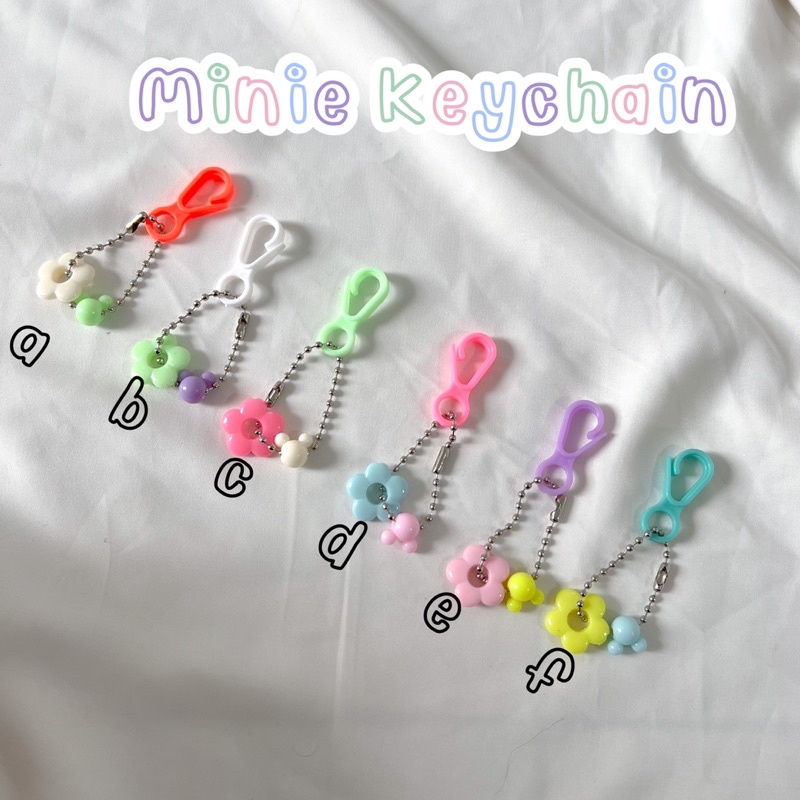 gantungan kunci / keychain / charm - MINIE KEYCHAIN | la.ideas