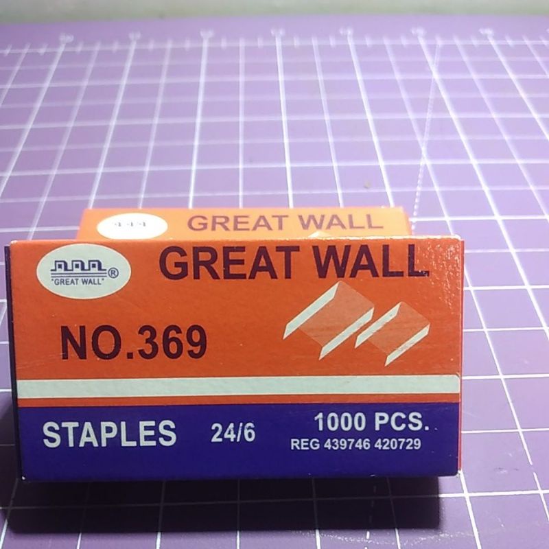

ISI STAPLES GREAT WALL 24/6 BESAR