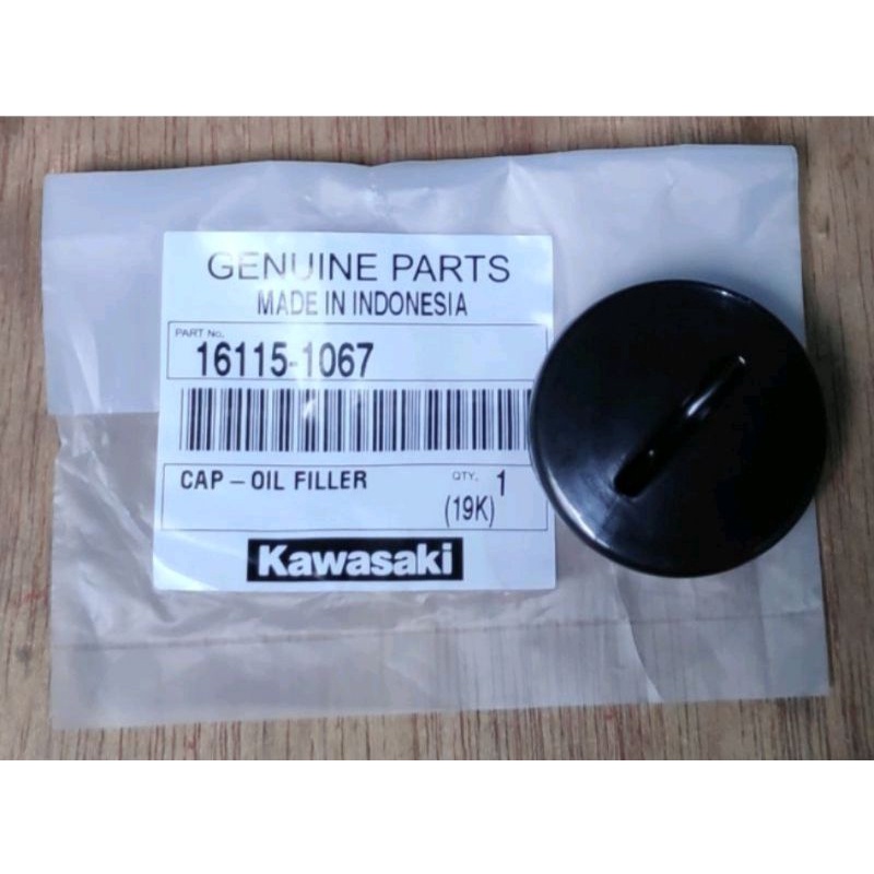 tutup oli mesin blitz kaze ksr  edge athlete original kawasaki