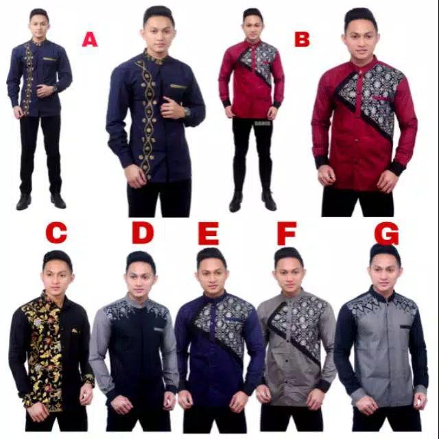 Kemeja Batik Pria Ppbtk07 Wsa04 Lengan Panjang /kemejapria