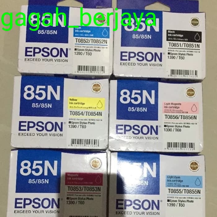 PAKET TINTA EPSON 85N ORIGINAL