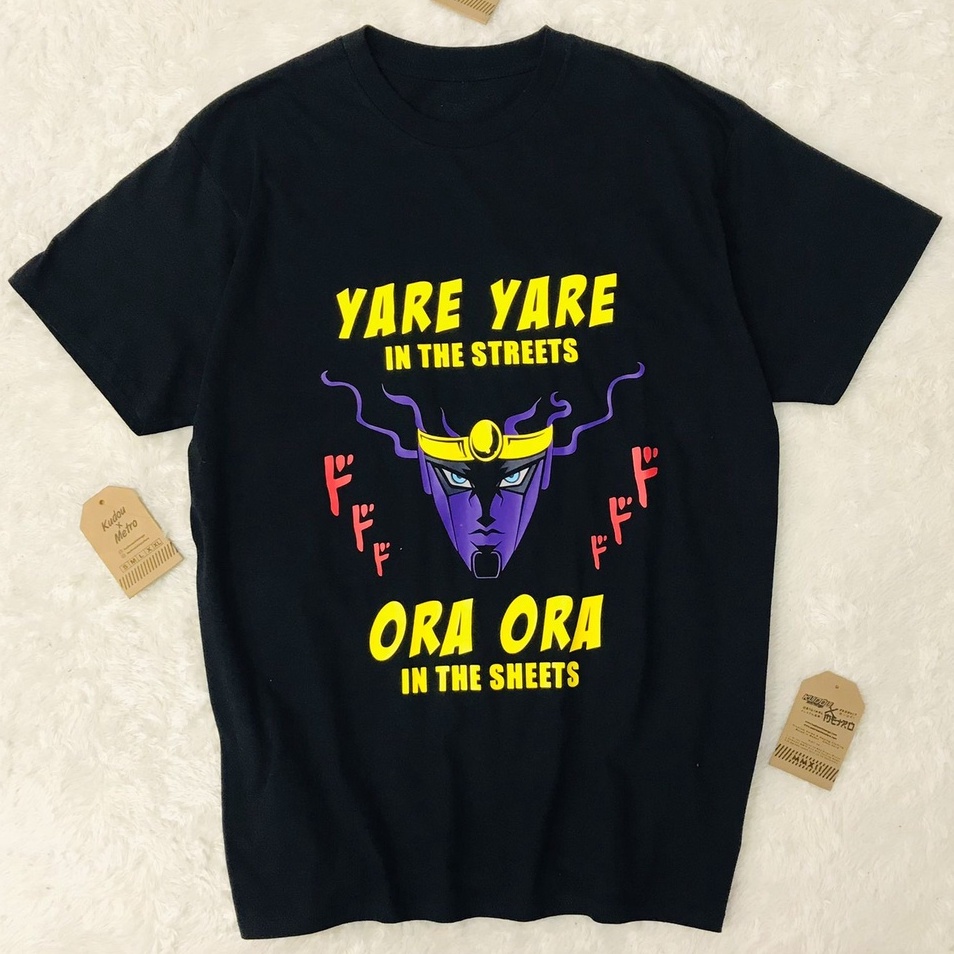 Kaos Jotaro Ora Ora Jojo Bizzare Adventure