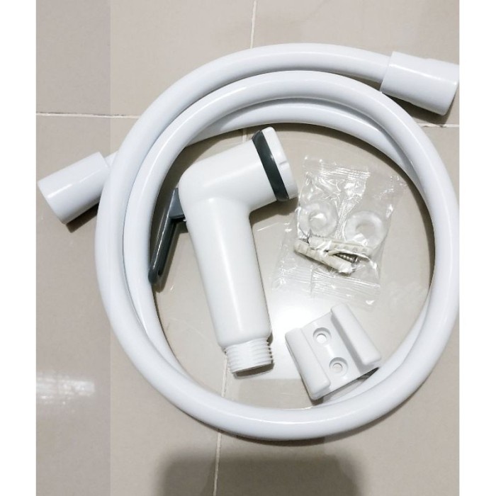 Toto Jet Shower / Shower Cebok / Shower Kloset Model Toto Putih PVC