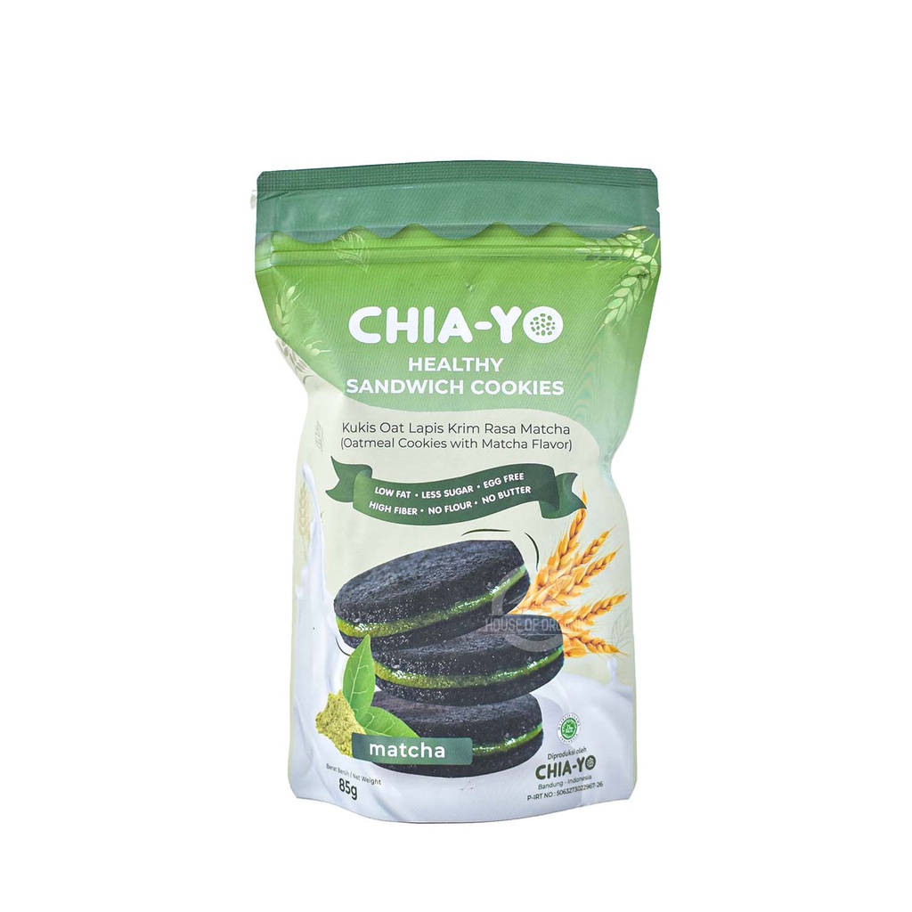 Chia - Yo Healthy Sandwich Cookies 85 Gr