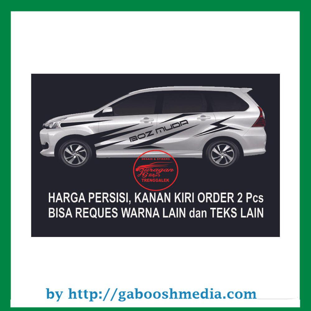 Jual Striping BOZ MUDA Edition Buat Mobil Avanza Mobilio Wuling Xenia Indonesia Shopee Indonesia Jual Striping BOZ MUDA Edition Buat Mobil Avanza Mobilio Wuling Xenia Indonesia Shopee Indonesia