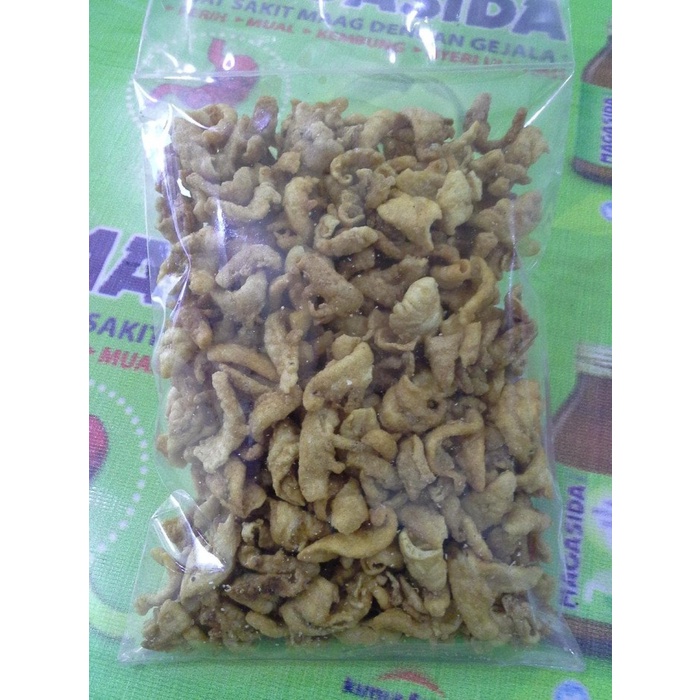 TERPOPULER KERUPUK SIPUT GONGGONG GORENG KHAS BANGKA 100 GRAM