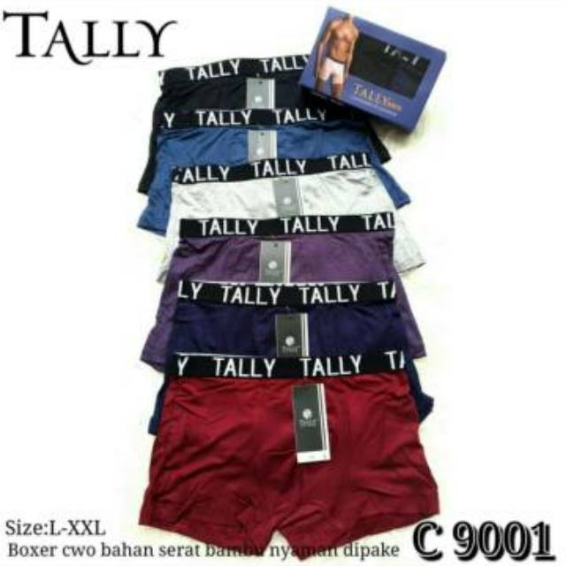 TALLY 9001 - CD CELANA DALAM BOXER PRIA